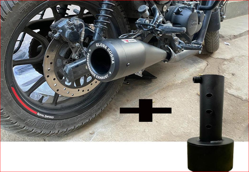 Bullet 350 Silencer Bullet Exhaust Price Globe Wildboar Black