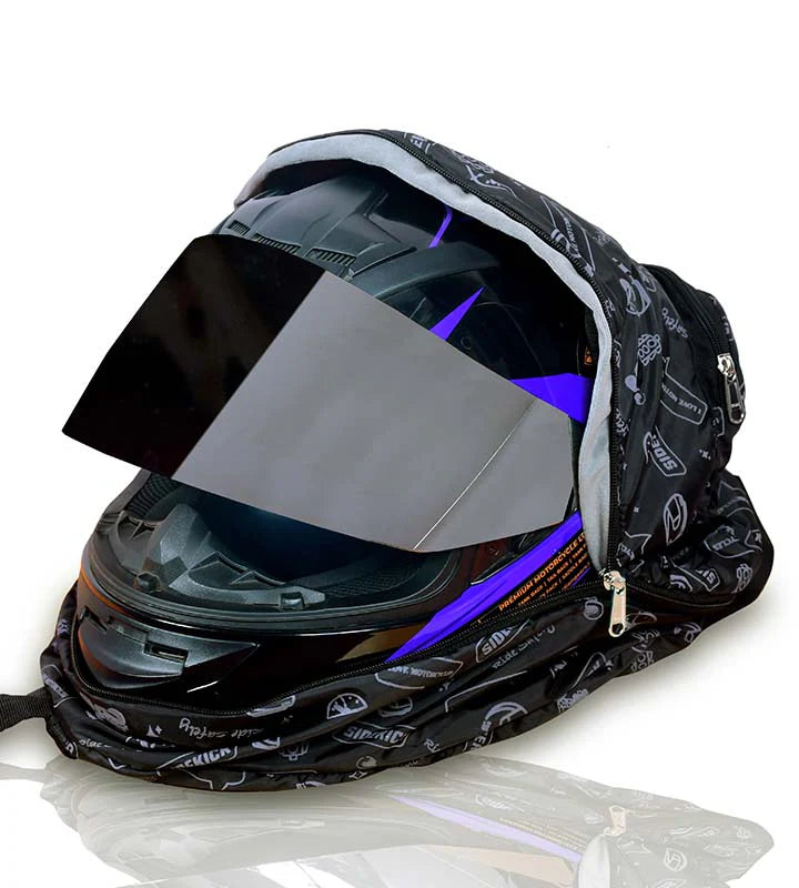 foldable helmet for motorcycle Sidekick Foldable Helmet Bag – Moto Marvels