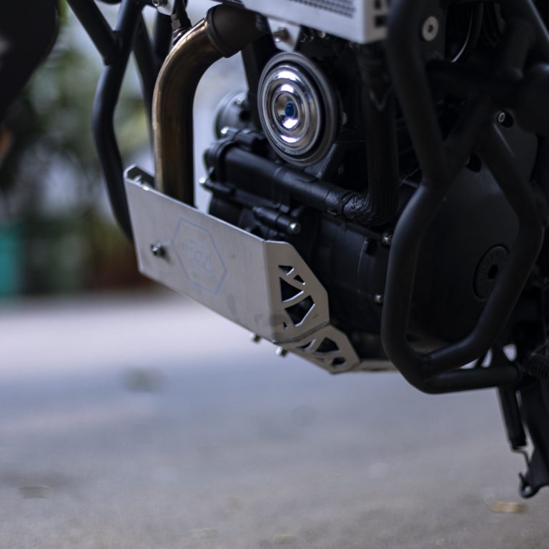 Aluminium Bash Plate for RE Guerrilla  Himalayan 450