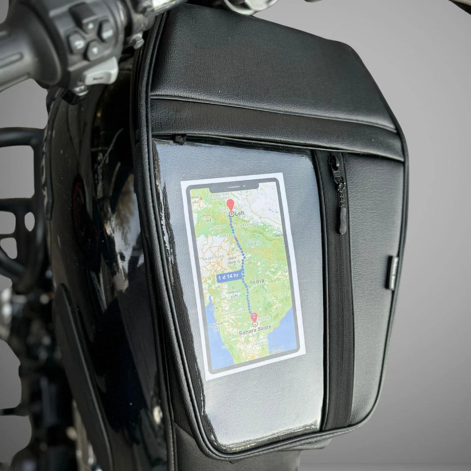 New Tank Cover with Mobile Holder For Honda CB350
