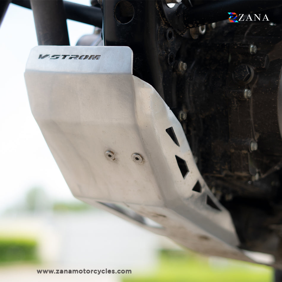 Zana- BASH PLATE MS SILVER FOR V-STROM 250