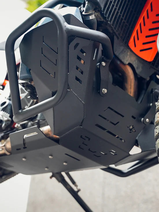 Vambrace Bash Plate Black For KTM ADV 890