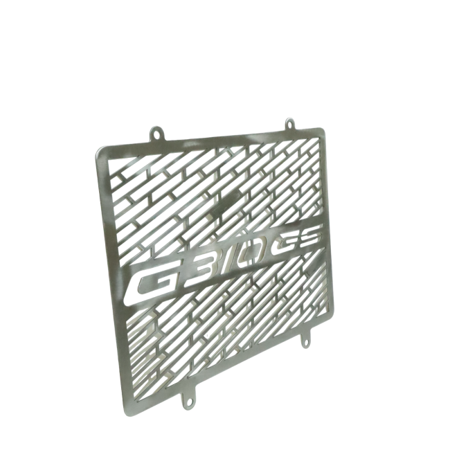 RADIATOR GUARD FOR BMW G 310 GS SILVER