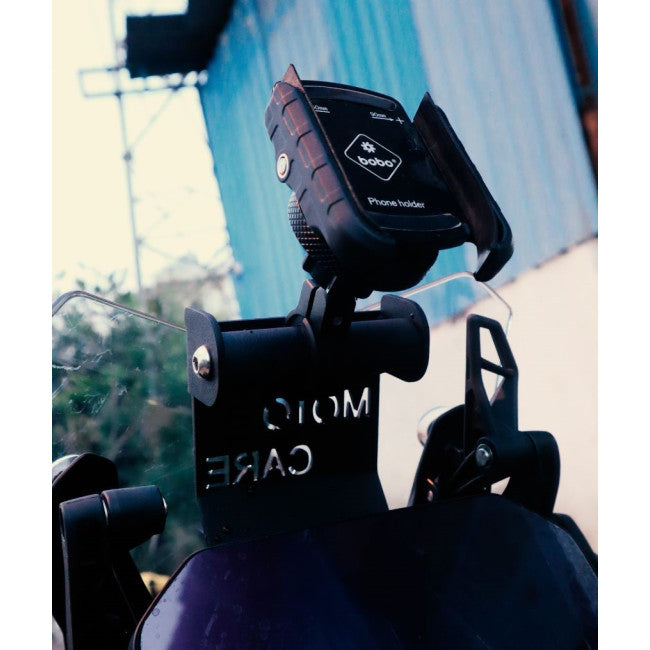 GPS MOUNT FOR BMW F850 GS SILVER