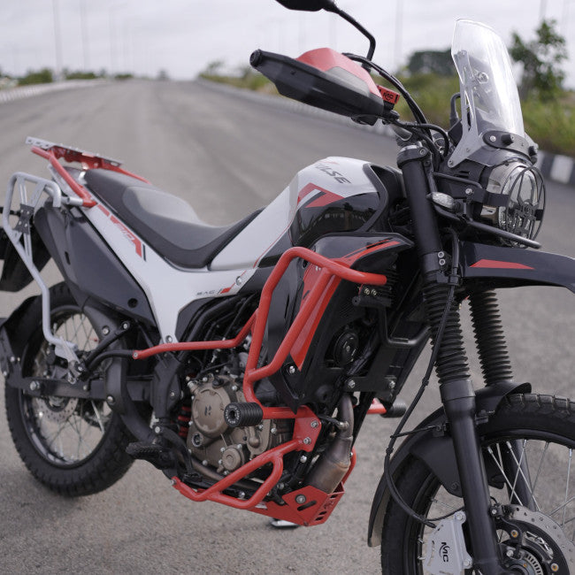 UPPER LOWER CRASH GUARD RED FOR HERO XPULSE 210