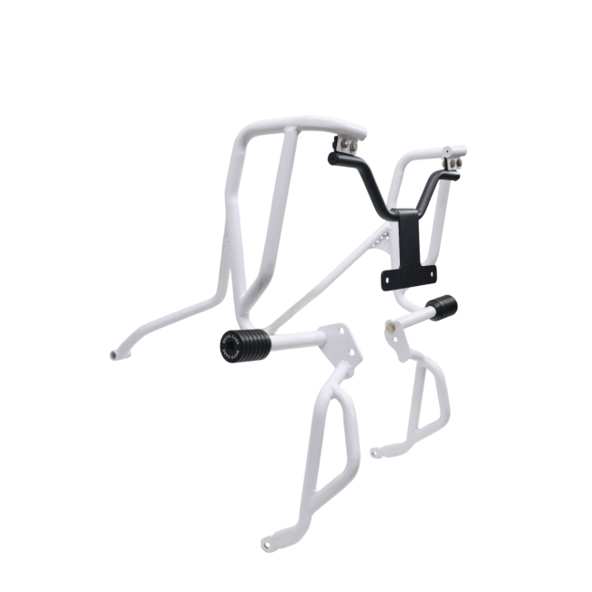 UPPER LOWER CRASH GUARD (WHITE) FOR HERO XPULSE 210