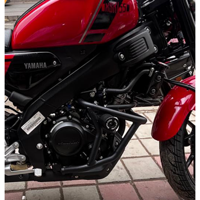 CRASH GUARD WITH DUAL SLIDERS FOR YAMAHA XSR 155