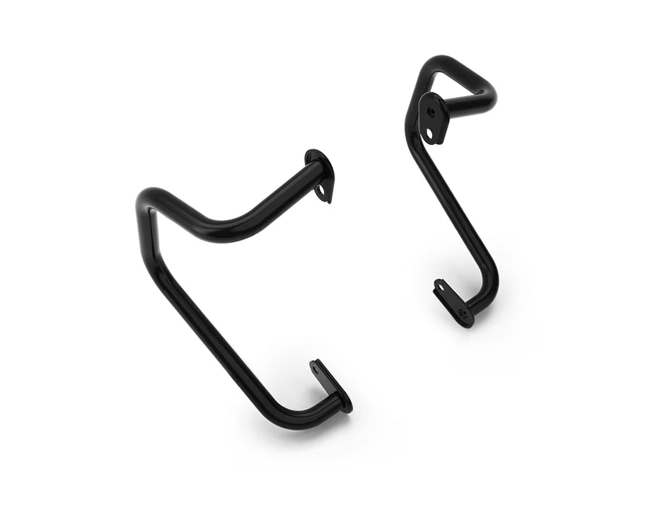 Black Compact Engine Guards For Royal Enfield Scram 411