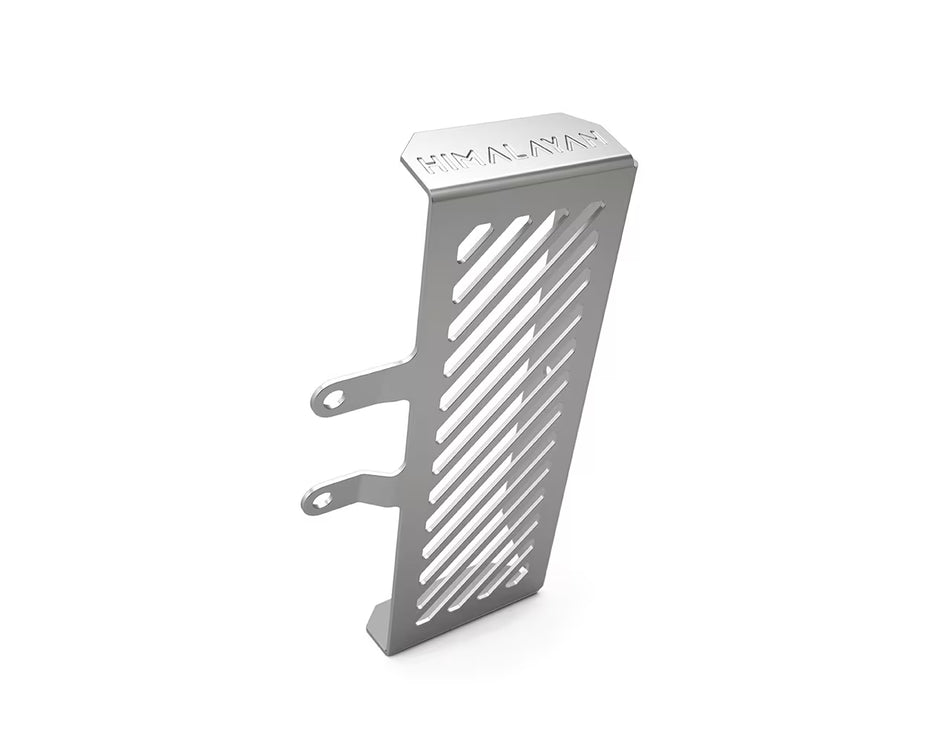 Silver Oil Cooler Guard For Royal Enfield Scram 411