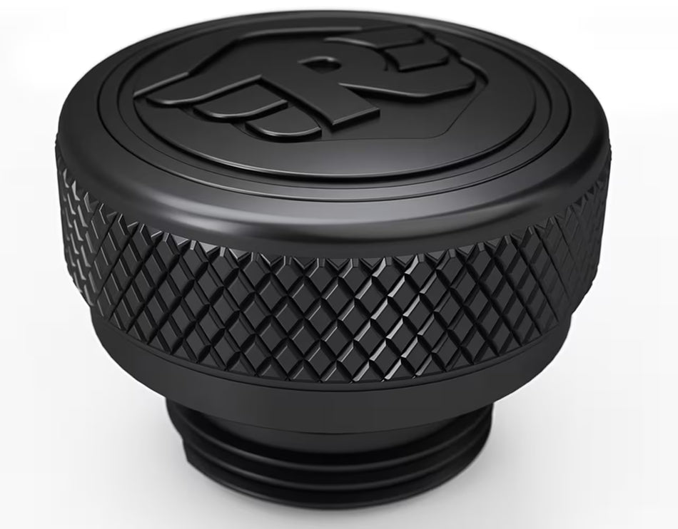 Black Oil Filler Cap For Royal Enfield Scram 440