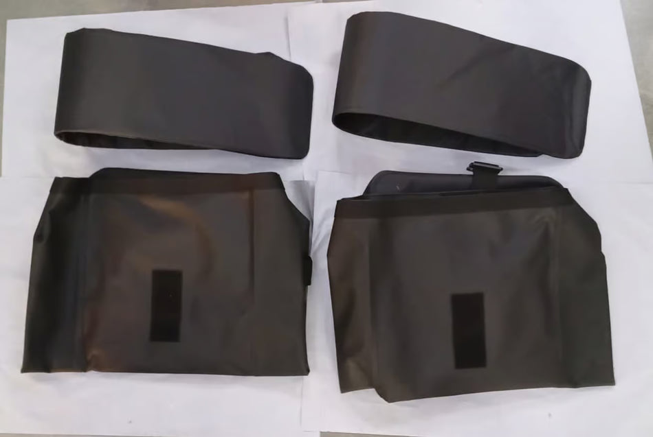 Modern Soft Panniers For Royal Enfield Bear 650