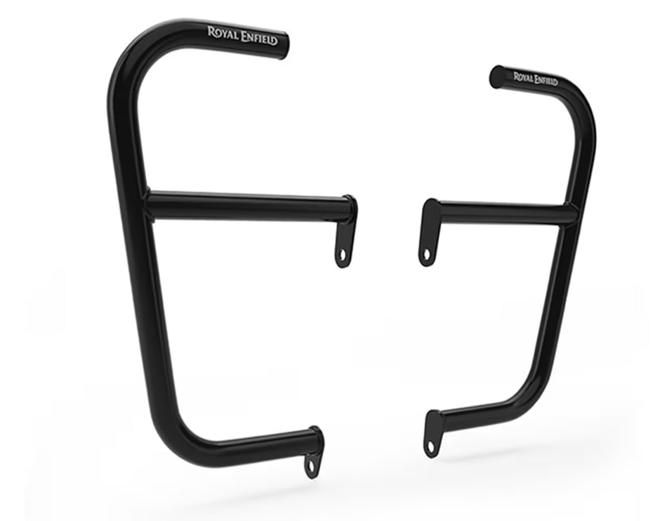 Black Large Engine Guards For Royal Interceptor 650