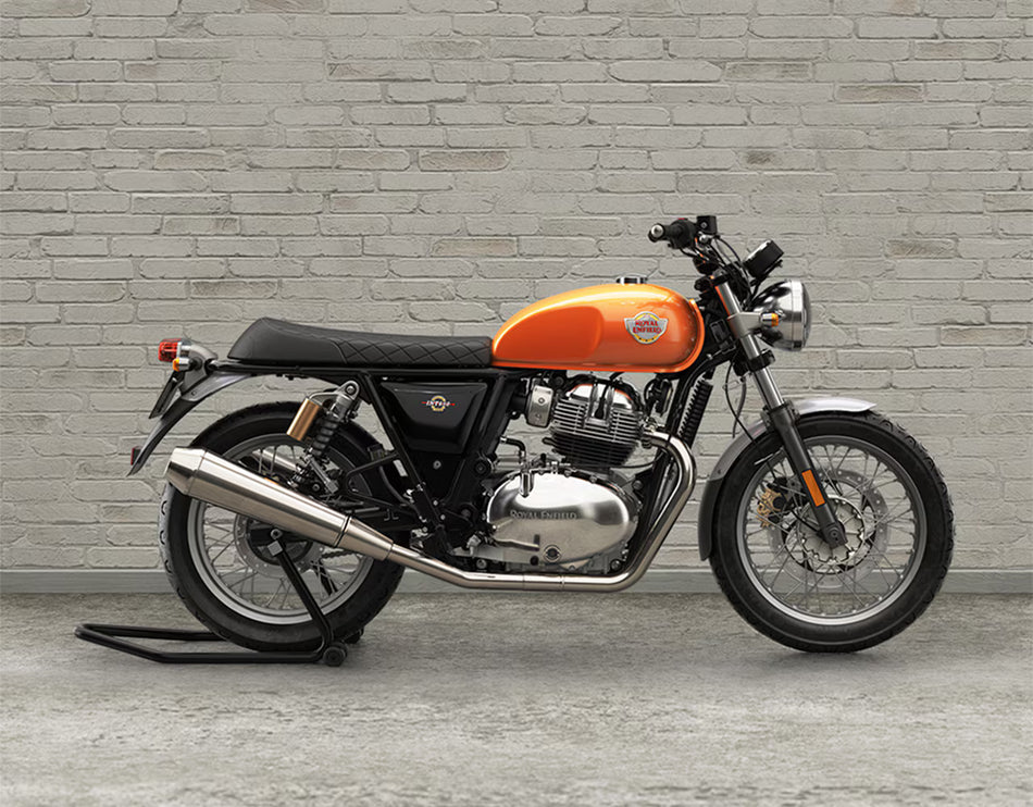 Black Heel Guard For Royal Enfield Interceptor 650