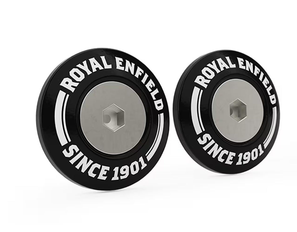 Black Suspension Finishers For Royal Enfield Bear 650
