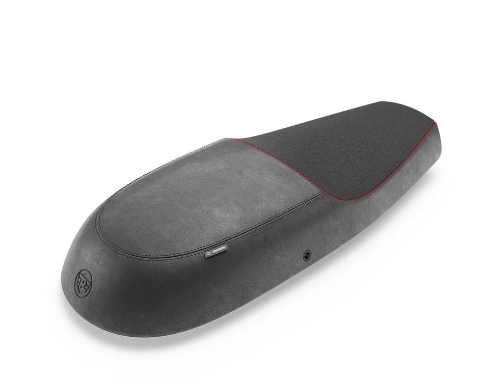 Black Premium Touring Dual Seat For Royal Enfield Continental GT 650