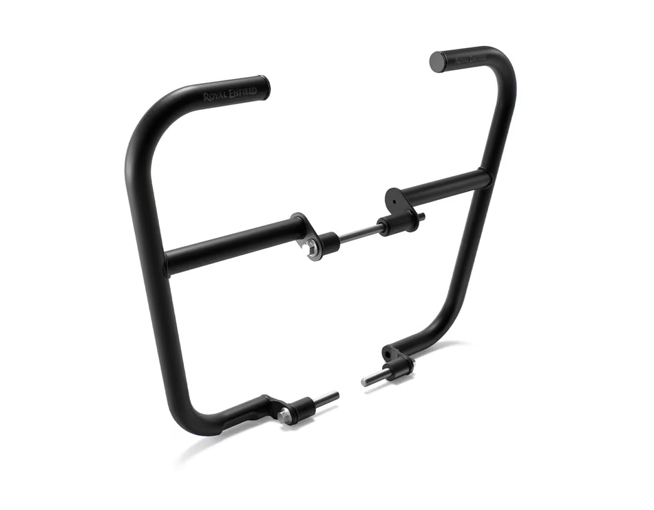 Black Large Engine Guards For Royal Enfield Bear 650