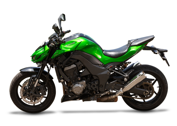 SILVER STALLION KAWASAKI - FULL SYSTEM SILVER FOR  Z1000
