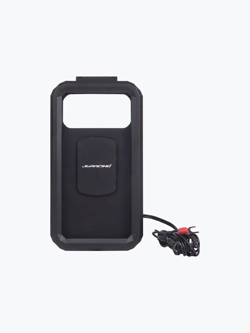 Jb Racing -MO With Vibration Damper Wireless Charger Long Mirror Mount For M18L-A2