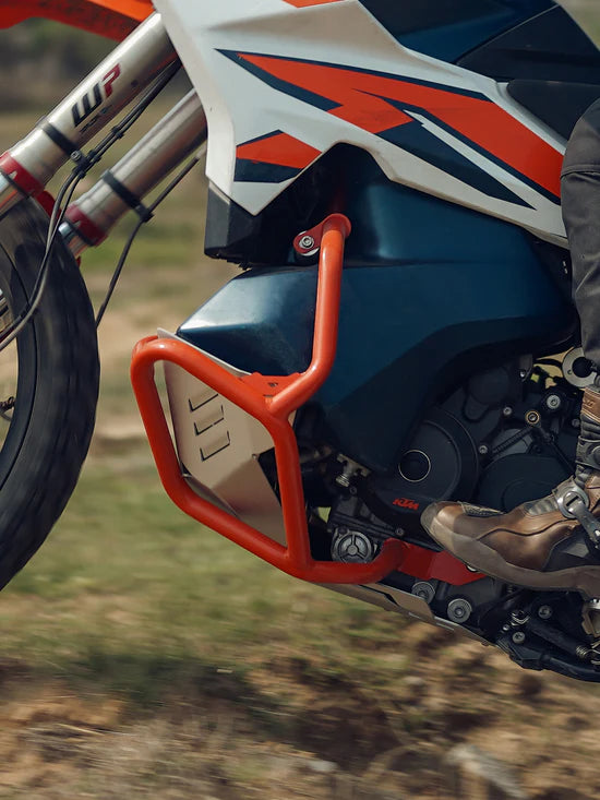 Bellator Lower Crash Guard Orange For KTM ADV 890