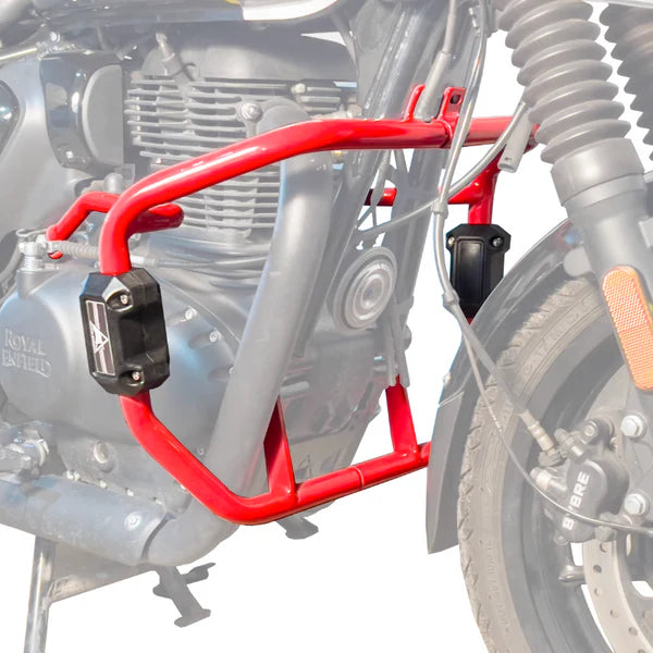 Auto Engina Hunter 350 Crash/Leg Guard (Red)