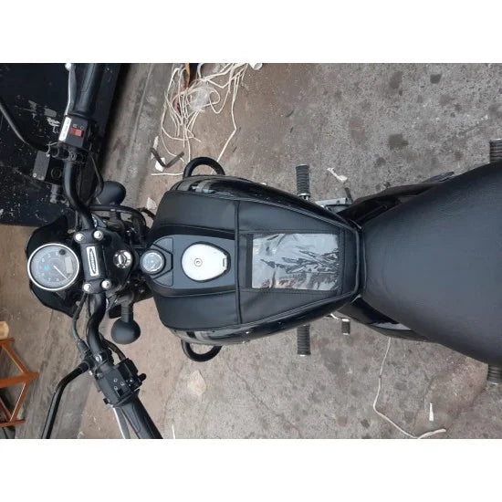 Tank Cover Bag with Small Pockets (Black) Bajaj Avenger 150/160/180/220 Cruiser