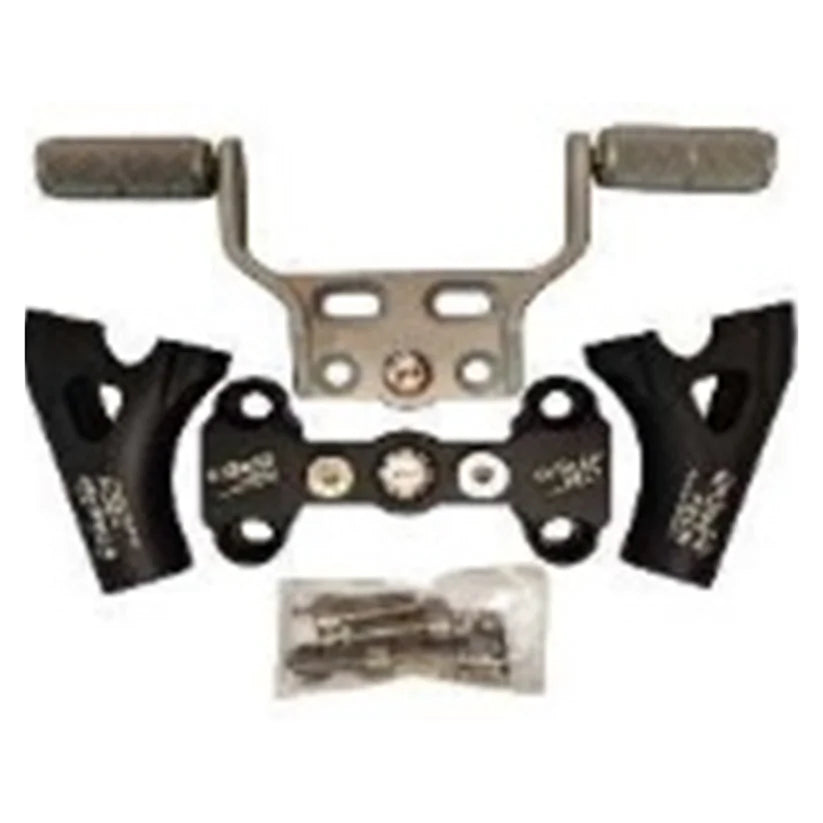 HANDLE BAR RISER WITH MOBILE MOUNT FOR HERO X PULSE 210