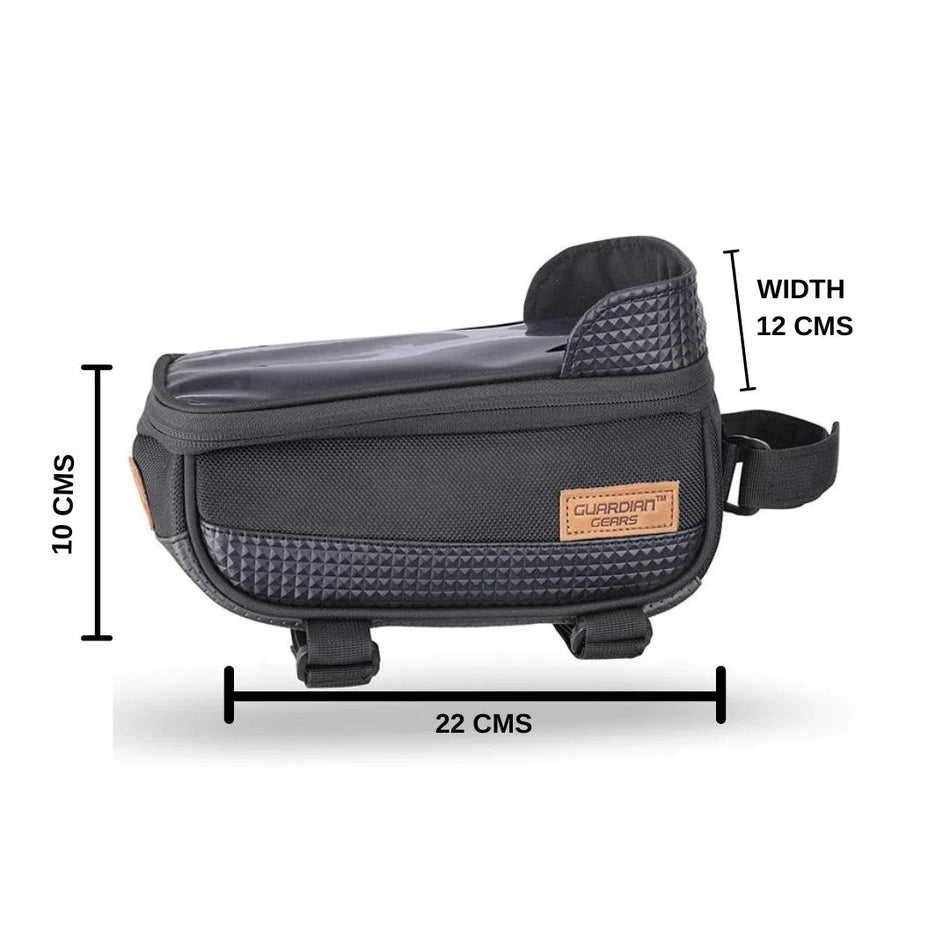 Cycling Front Frame Mobile Bag by Guardian Gears