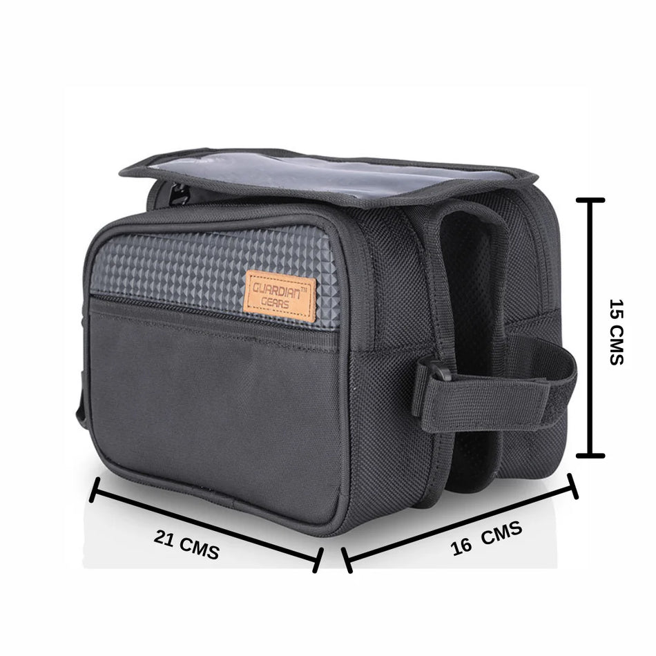 Cycling Front Frame Saddle Bag by Guardian Gears