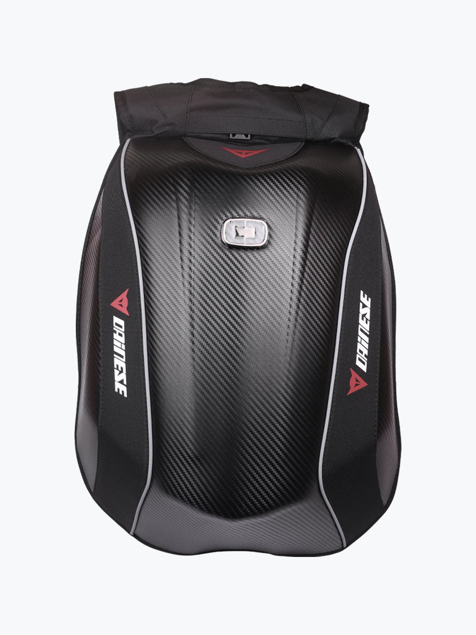 MOTORCYCLE BACKPACK BLACK/RED/WHITE