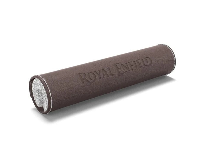 Black/Brown Handlebar Brace Pad For Royal Enfield Bear 650