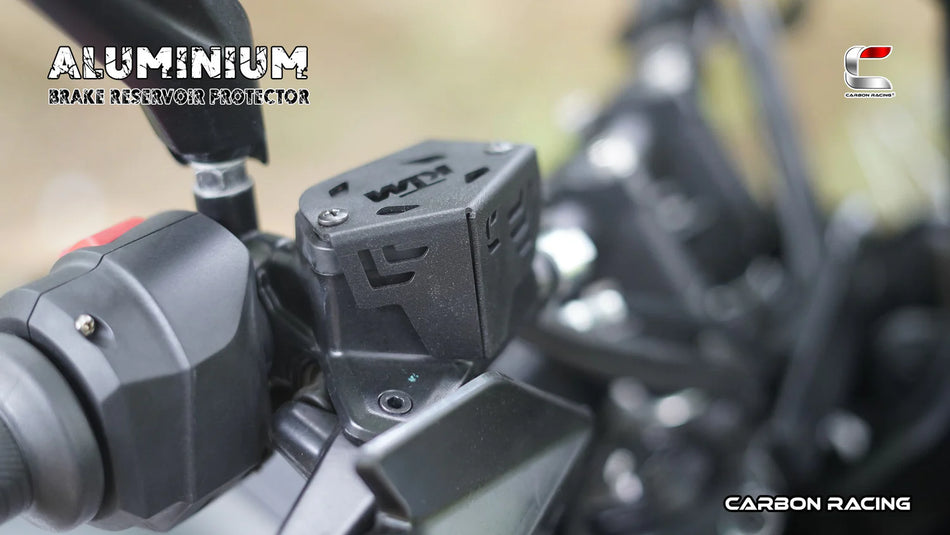 Aluminium Front Brake Reservoir Protector for KTM Adventure 390 / 250X (2025 Model) - Black