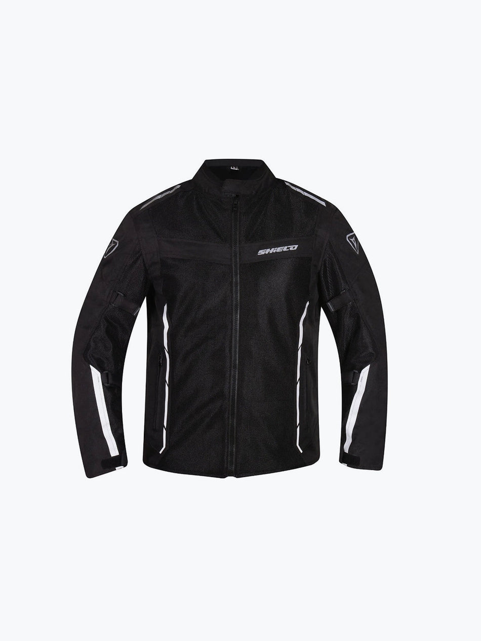 SHIELD AIR GT JACKET BLACK WHITE