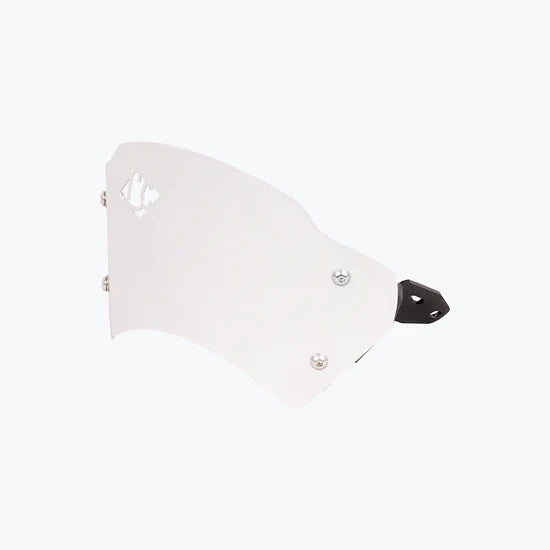 AERO SHORT VISOR BLK SILVER FOR YAMAHA XSR 155