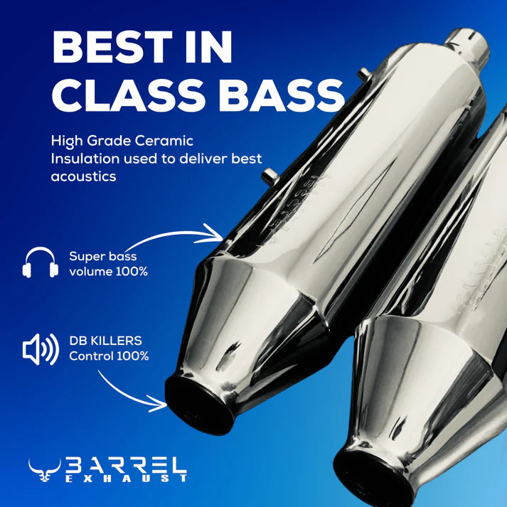 BARREL EXHAUST ATOM XL for SUPER METEOR 650 & Shotgun 650