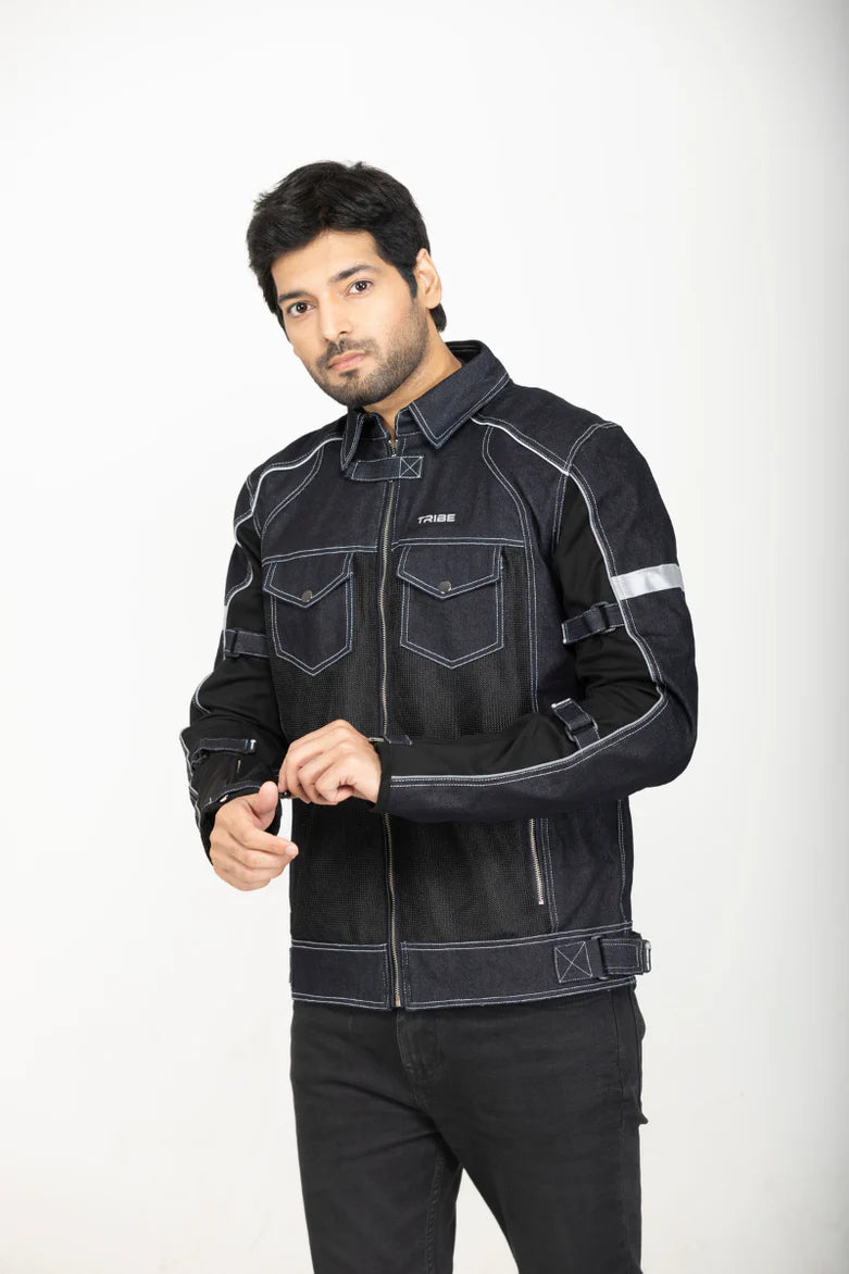 Lone Ranger TRIBE Denim Jacket (Navy Blue)