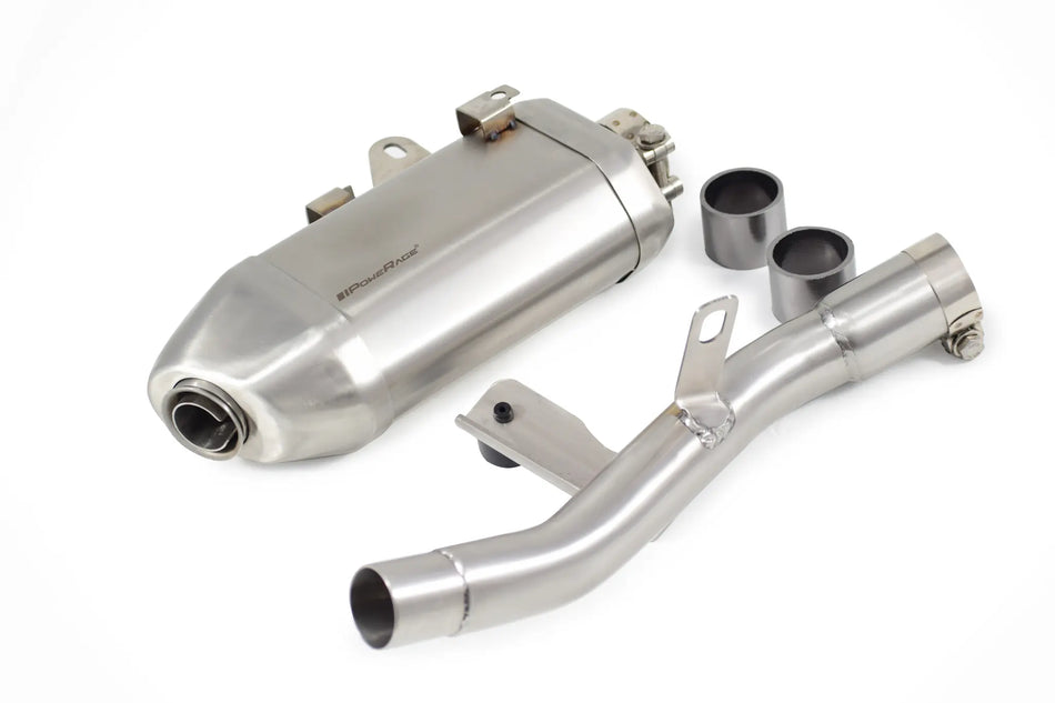 Powerage Slip-On Exhaust (with De-Cat Pipe) for Royal Enfield Guerilla 450