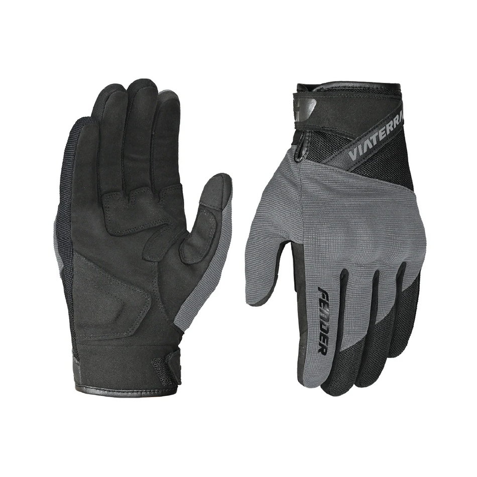FENDER – DAILY USE MOTORCYCLE GLOVES FOR MEN GREY