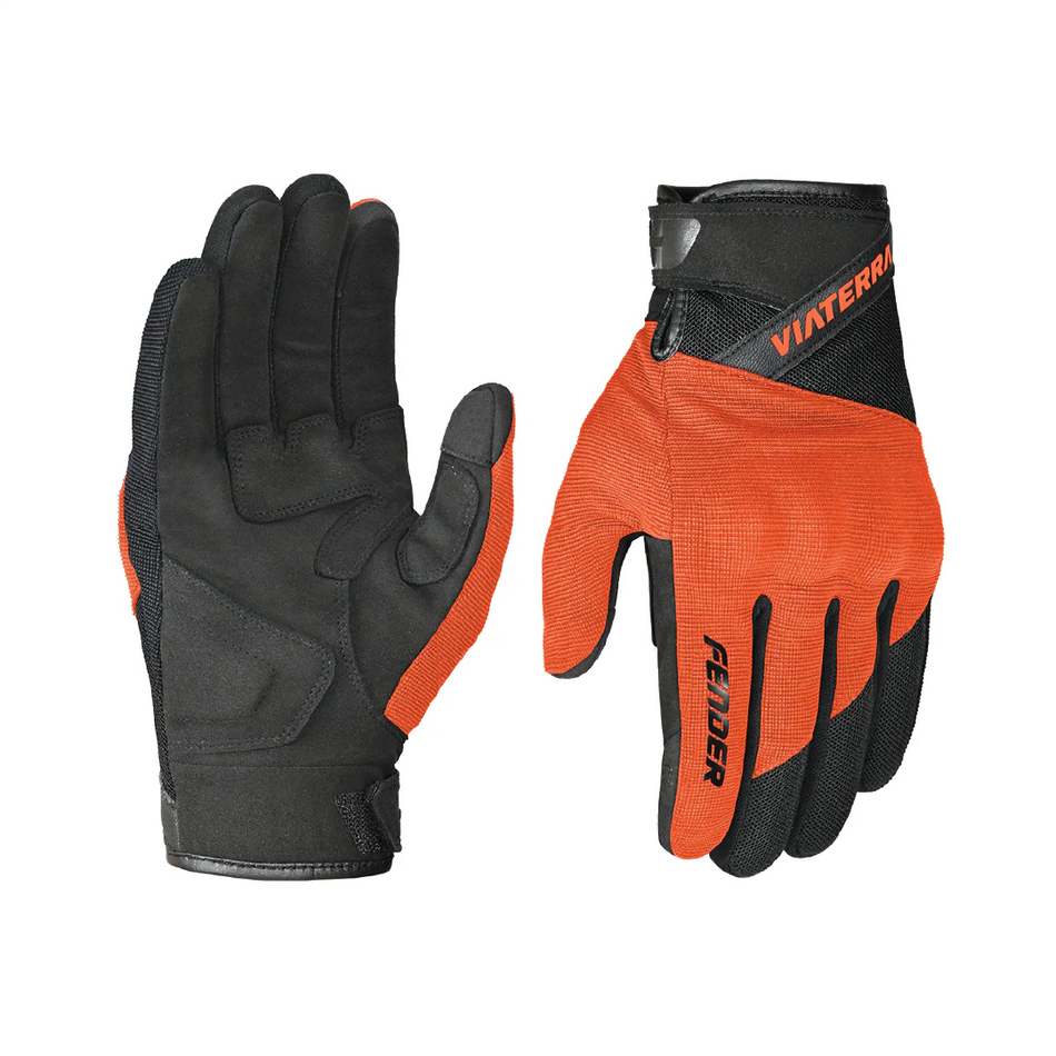 FENDER – DAILY USE MOTORCYCLE GLOVES FOR MEN ORENGE