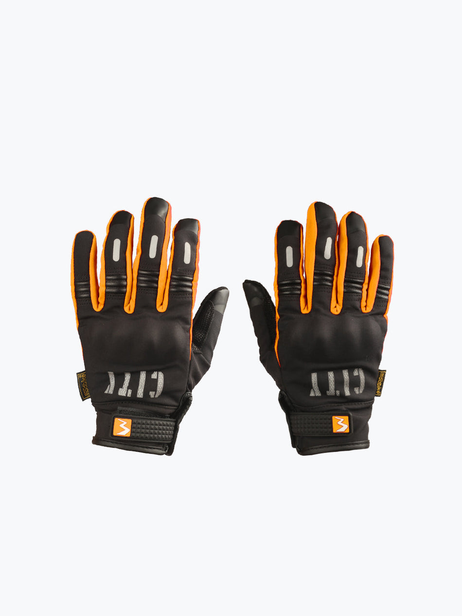 BSDDP CITY GLOVES TOUCH BLACK & ORANGE