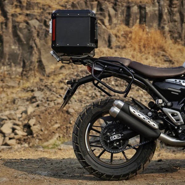 Aluminium Top Box 42L  for Triumph Scrambler 400x Black