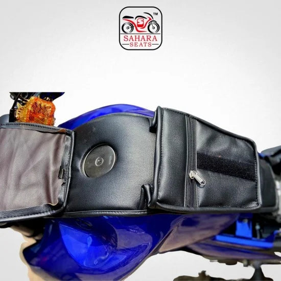 Mobile Tank Cover (Black) For Yamaha FZ-S/FZ 25 / FZS 25