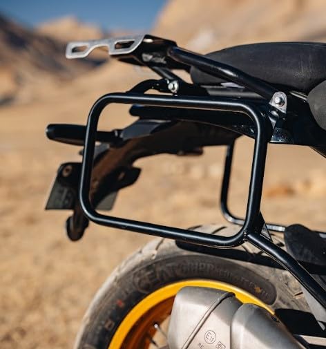 Black Adventure Pannier Rails For Royal Enfield Himalayan 450
