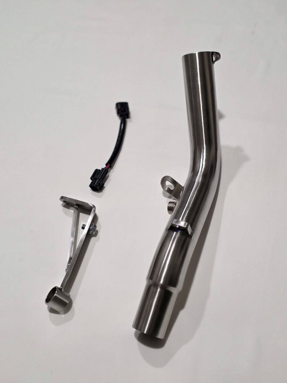 AEW EDGE MID PIPE WITH 02 SENSOR & EXTENTION CABLE FOR HIMALAYAN 450