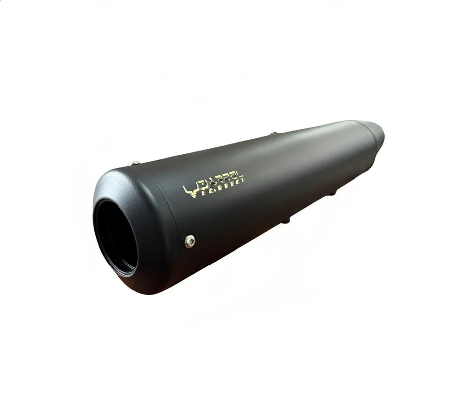 Barrel BE-35 BASS MASTER  (BLACK) for RE Meteor 350/New Classic Reborn 350/Goan Classic