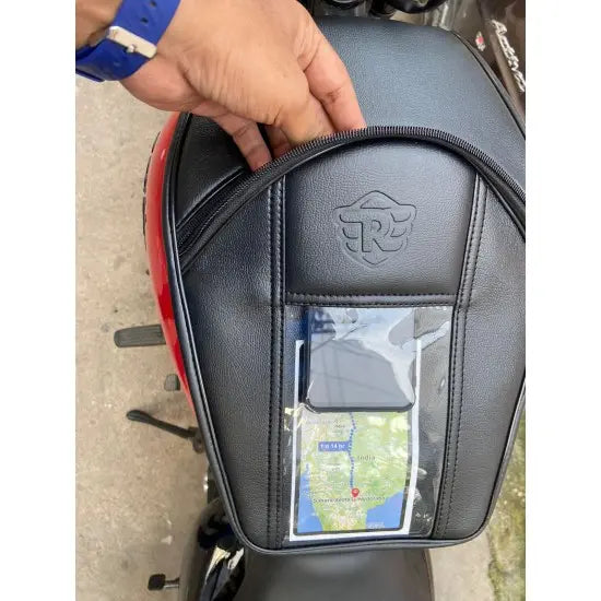 Tank Cover (Black) For R.E Meteor 350 Fireball/Stellar/Supernova