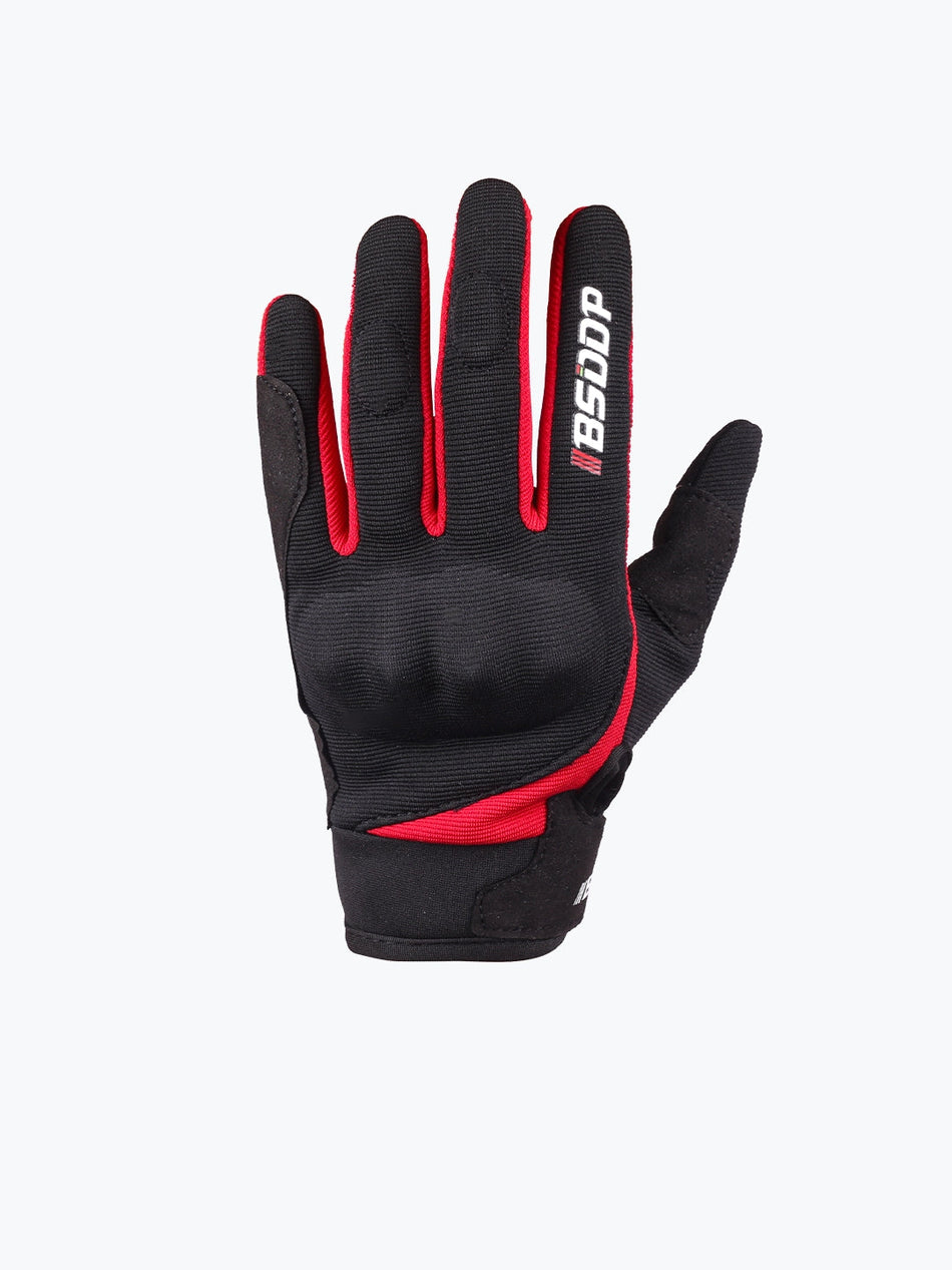 BSDDP GLOVES A0143 BLACK RED