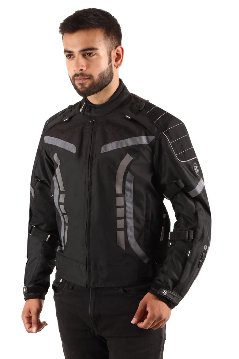 Adonis Bike Riding Jacket (Black)