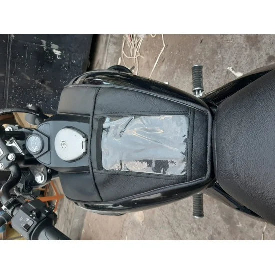 Tank Cover Bag with Small Pockets (Black) Bajaj Avenger 150/160/180/220 Cruiser