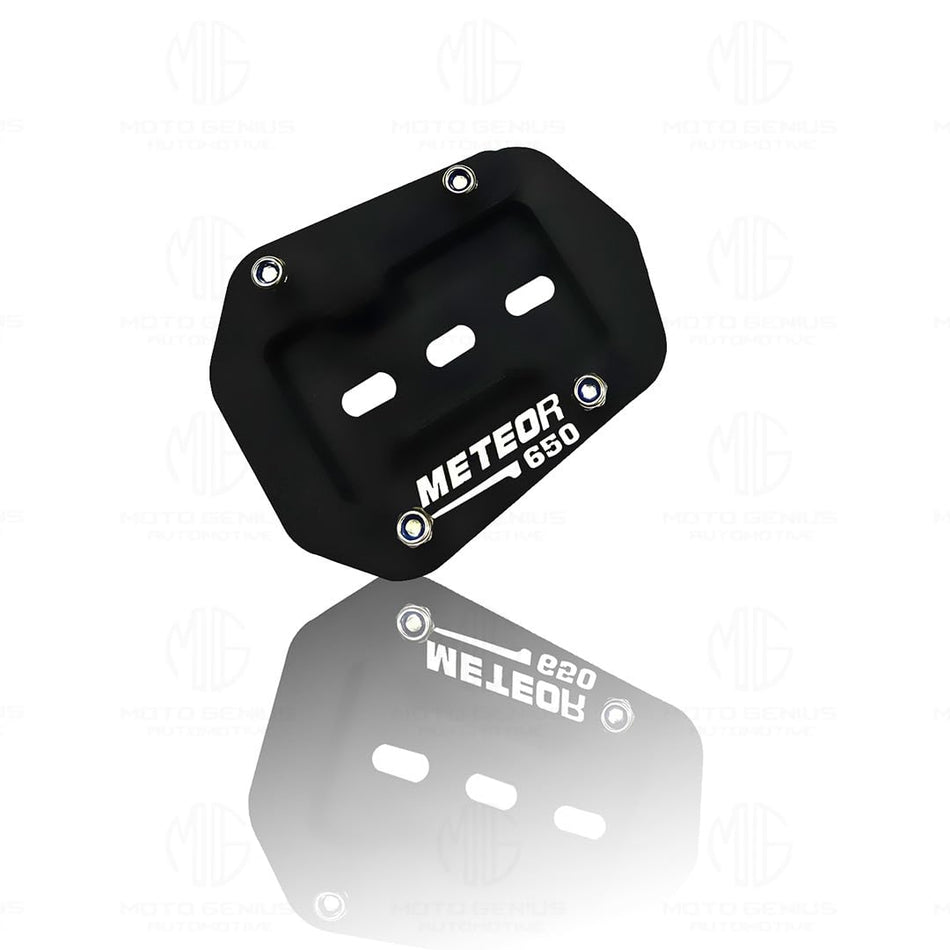 MOTO GENIUS Stainless Steel Side Stand Extender for RE Super Meteor 650