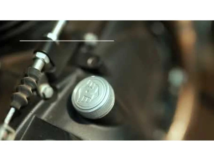 Silver Oil Filler Cap For Royal Enfield Scram 440
